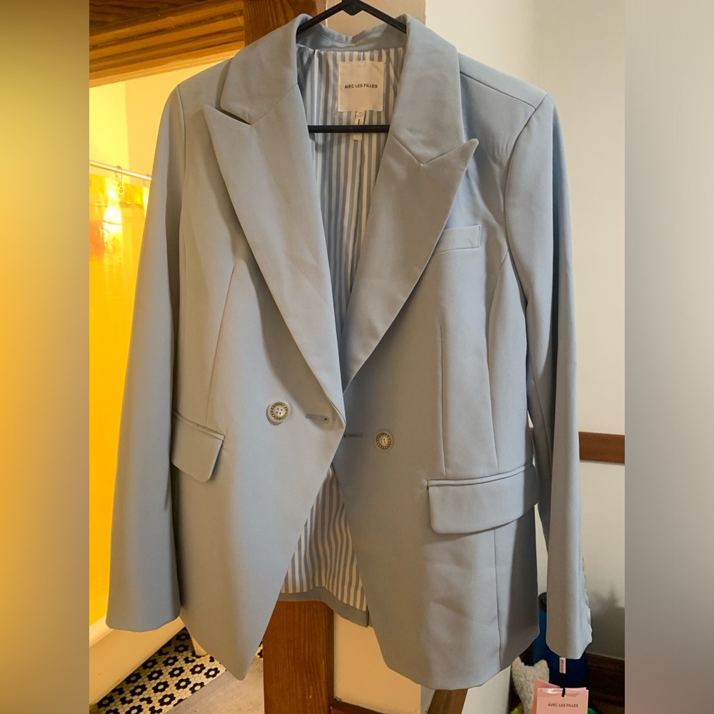 Women's Light Blue Blazer